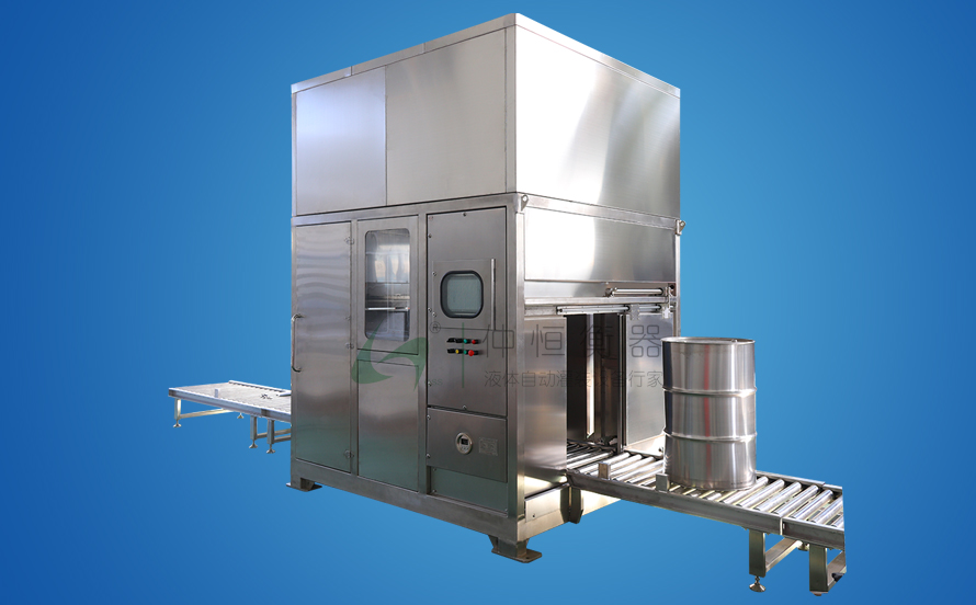 200l灌裝機(jī)全自動(dòng)開關(guān)蓋灌裝生產(chǎn)線